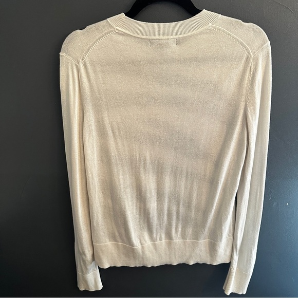 Banana Republic Silk Cashmere Blend Zebra Print Sweater | Size Small - Picture 6 of 6